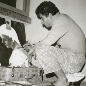 1970 · Atif Gülücü in seinem Internatszimmer in Adana