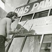 1975 · Atif Gülücü einer Auftragsarbeit in Antakya
