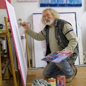 2014 · Atif Gülücü in seinem Atelier in Preetz